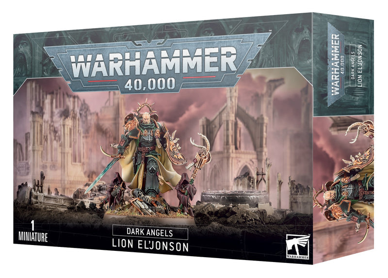 Warhammer 40k dark angels lion el'jonson
