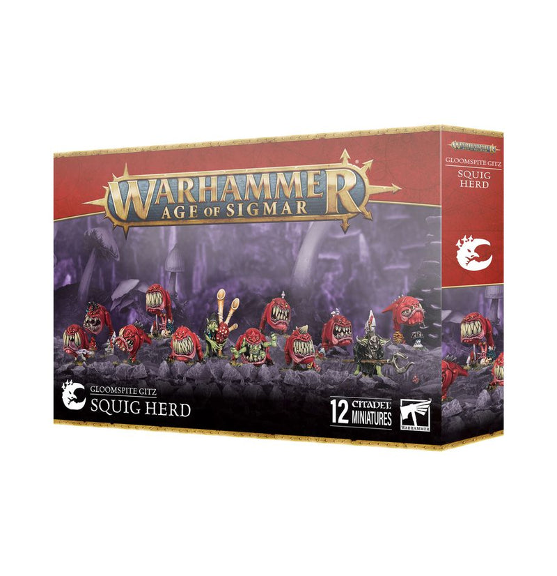 Warhammer Age of sigmar squig herd