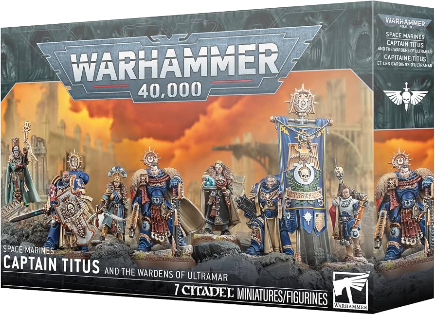 Warhammer 40k Space Marines captain Titus
