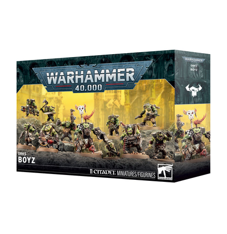 Warhammer 40k orks boyz