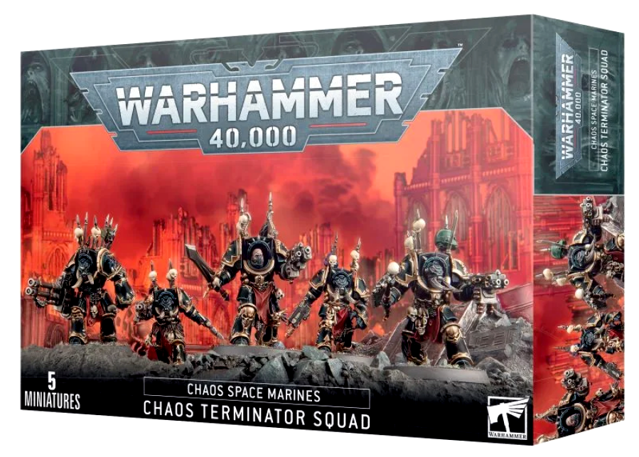 Warhammer 40k Chaos terminator squad