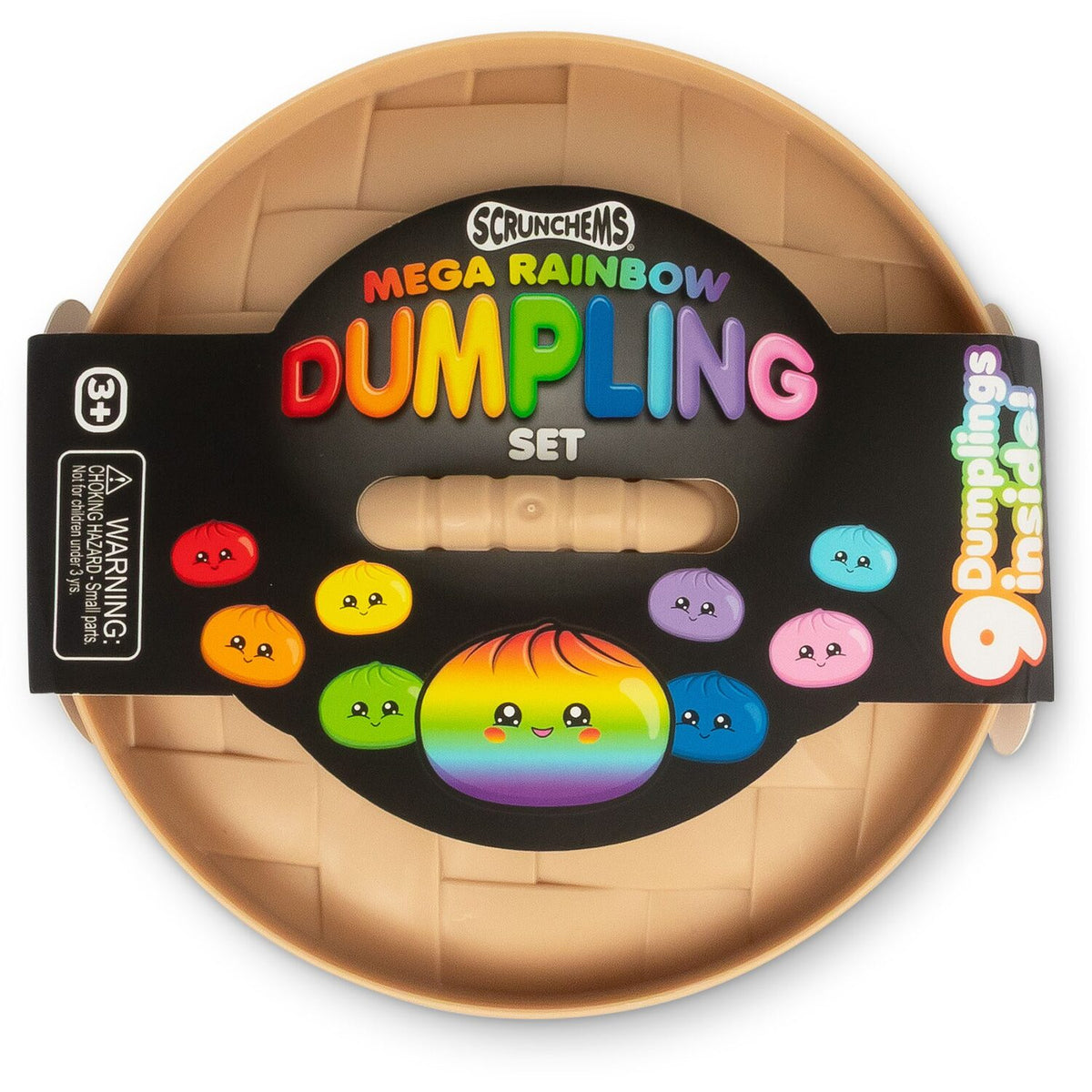 Scrunchems Mega Rainbow Dumpling Set - Squishy Sensory Fidgets
