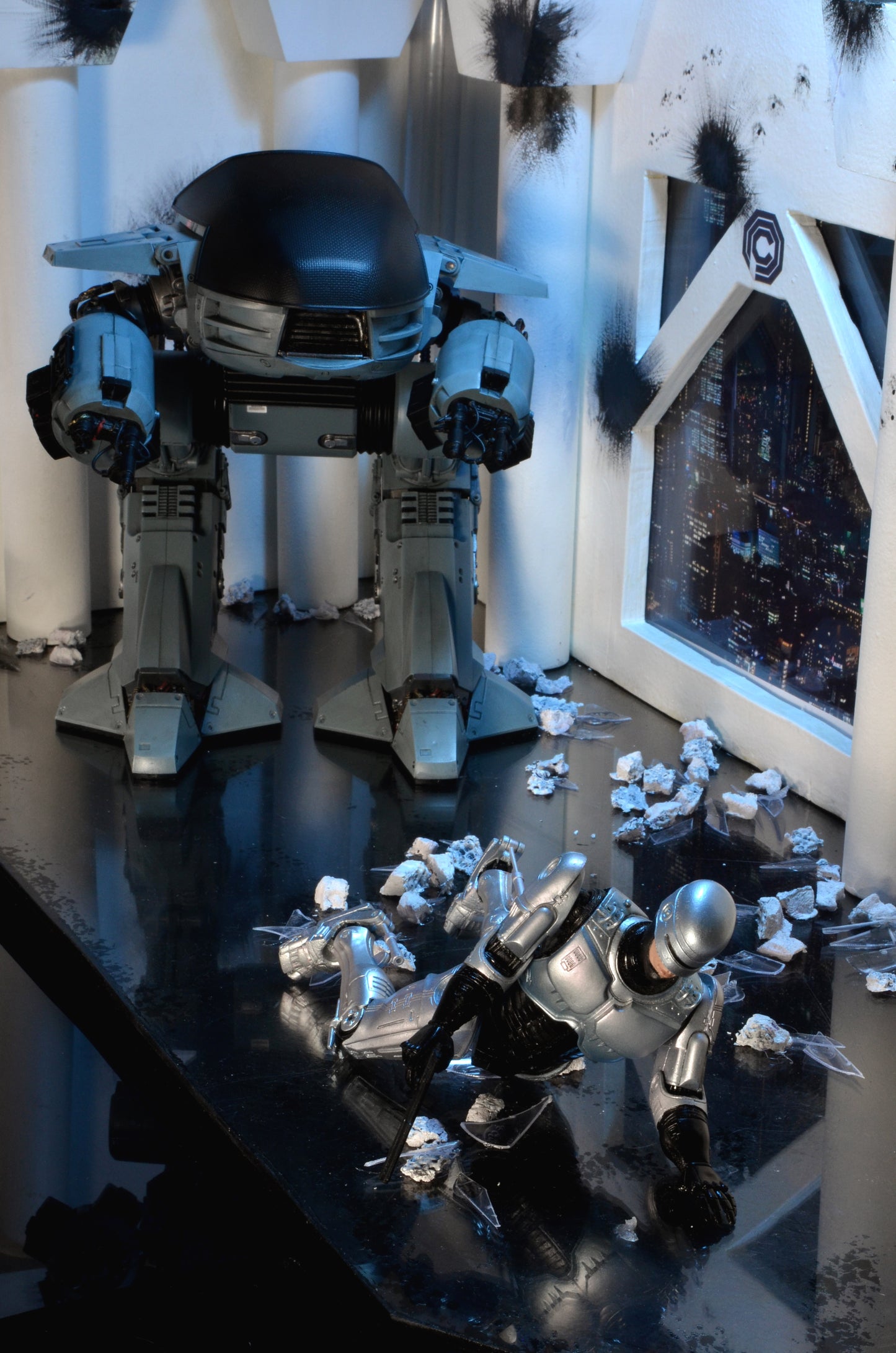 NECA Action Figure With Sound Robocop ED-209