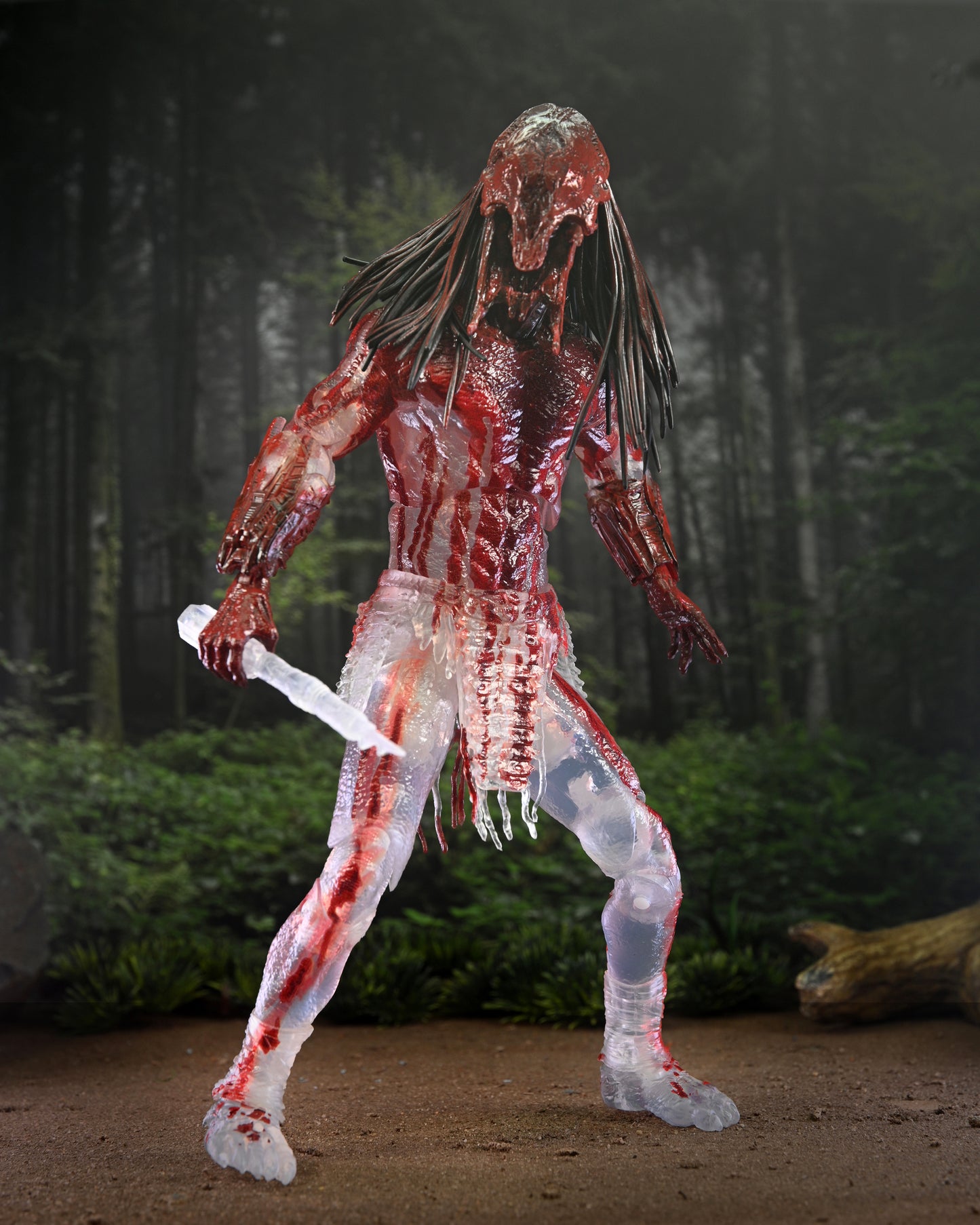 NECA 7" Scale Ultimate Action Figure Predator - Prey Bear Blood Predator