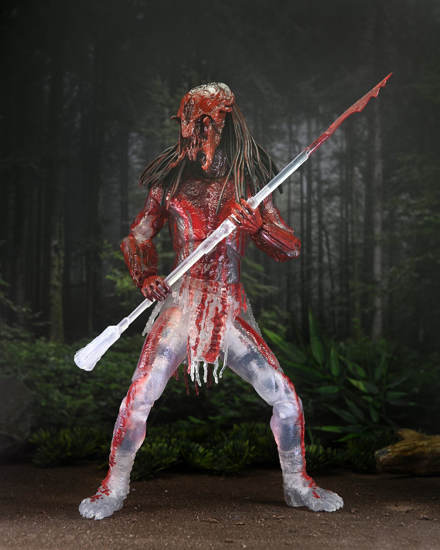 NECA 7" Scale Ultimate Action Figure Predator - Prey Bear Blood Predator