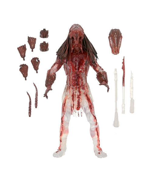 NECA 7" Scale Ultimate Action Figure Predator - Prey Bear Blood Predator
