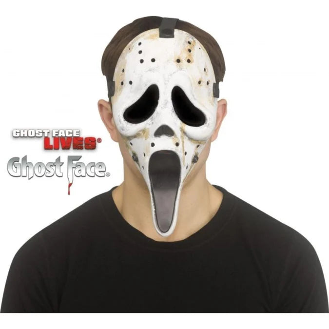 Ghost Face Hockey Mask (Distressed)