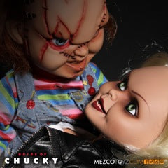 MEZCO MDS Megascale 15" Talking Bride of Chucky Tiffany