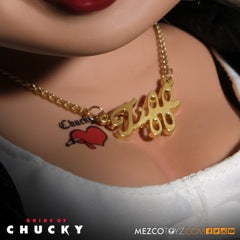 MEZCO MDS Megascale 15" Talking Bride of Chucky Tiffany