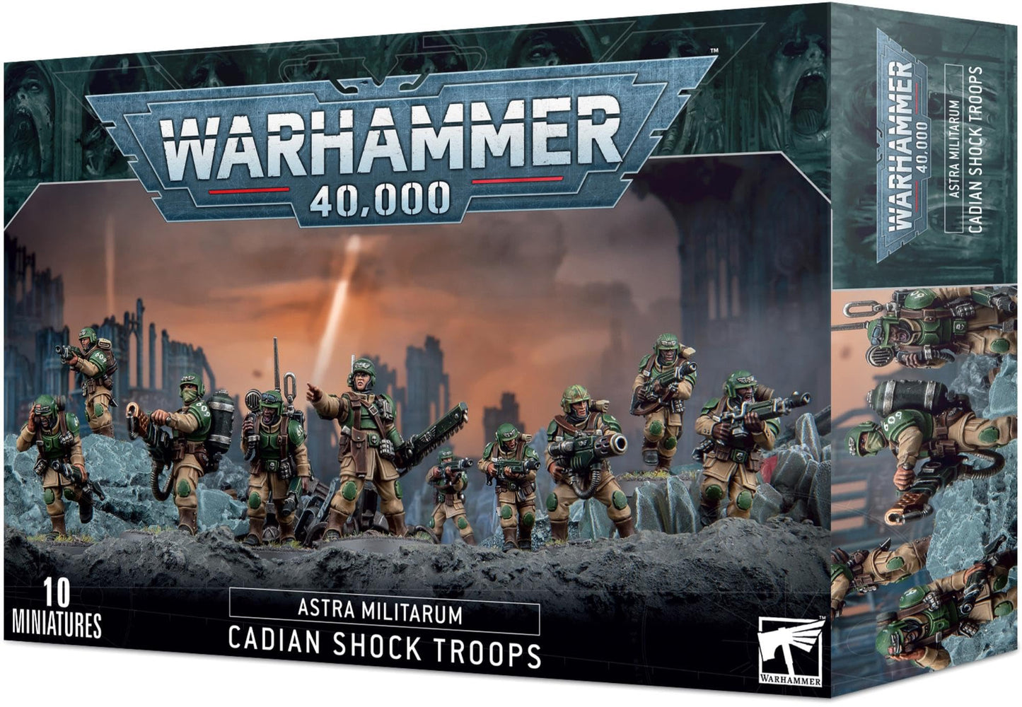 Warhammer 40k Astra Militarium Cadian Shock Troops