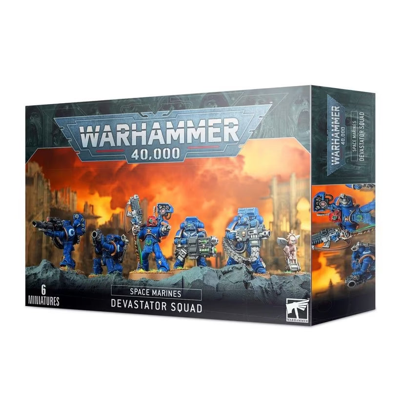 Warhammer 40k Space Marines Devastator Squad Warhammer Miniature product image