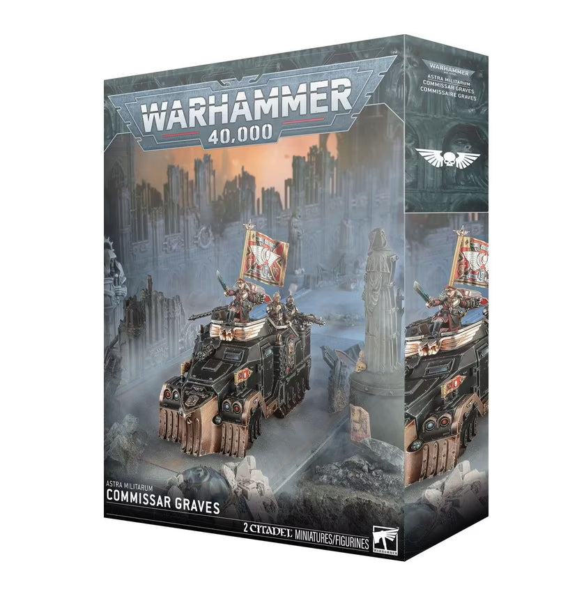Warhammer 40k: Astra Militarum: Commissar Graves
