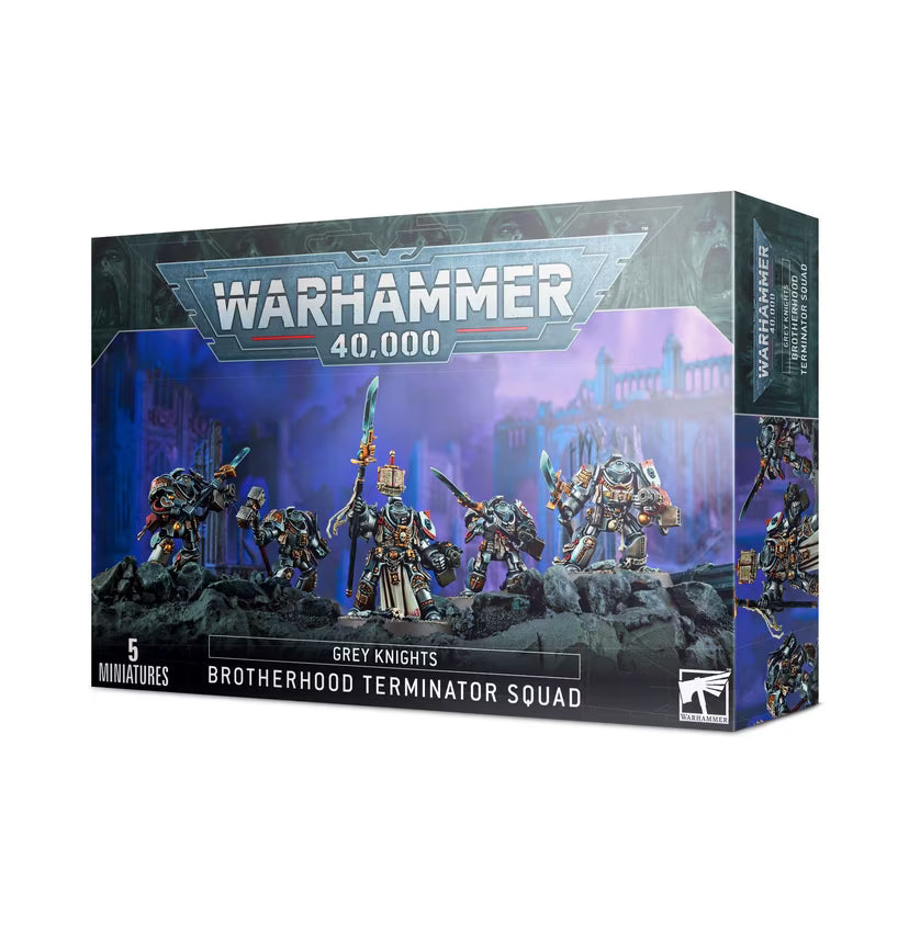 Grey Knights: Terminator Squad - Warhammer 40k Warhammer Miniature product image
