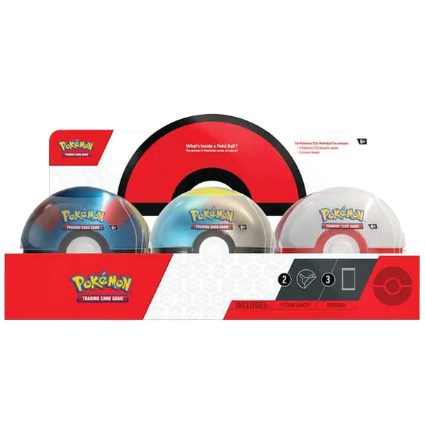 Pokémon: Poké Ball Tin: 2024 (1 Pcs)