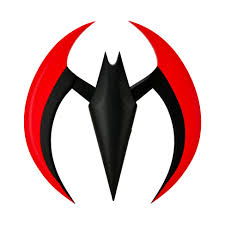 NECA Batman Beyond Batarang Prop Replica Red Version Spring Loaded Wings