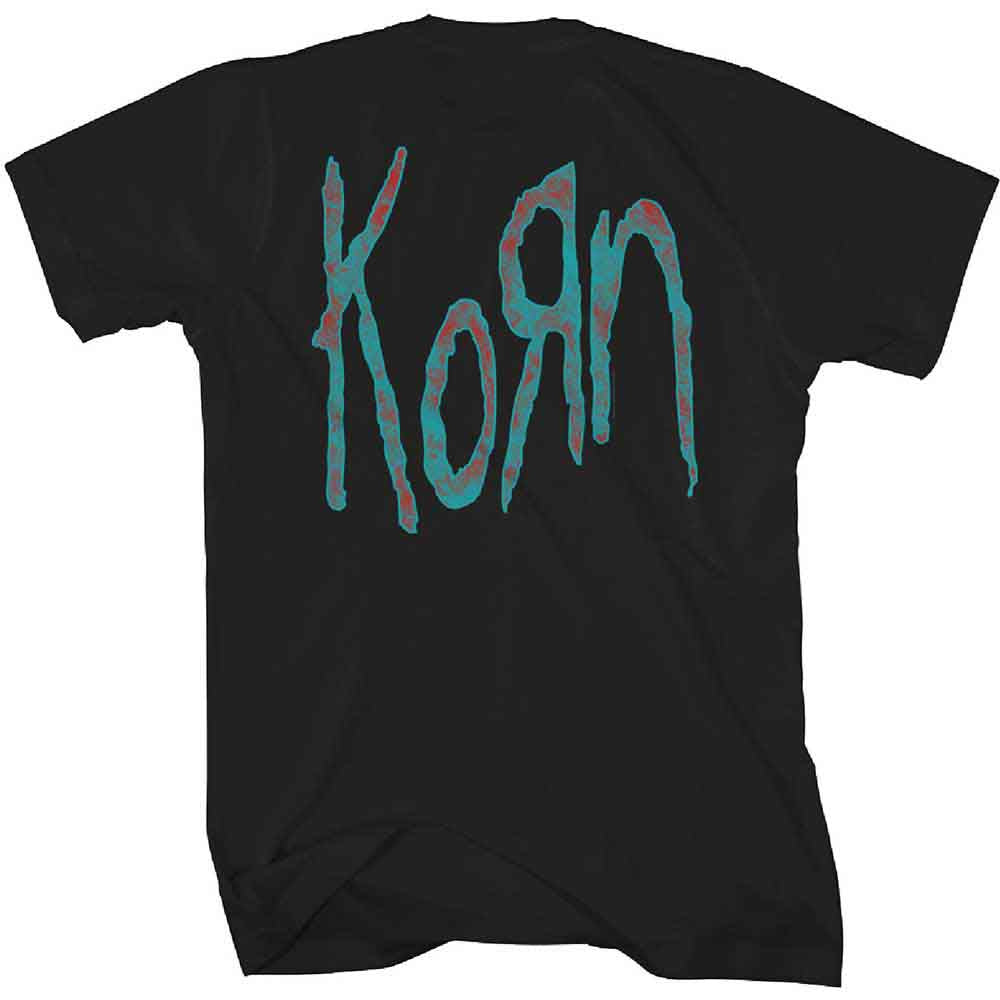 KORN UNISEX T-SHIRT: SOS DOLL (BACK PRINT)