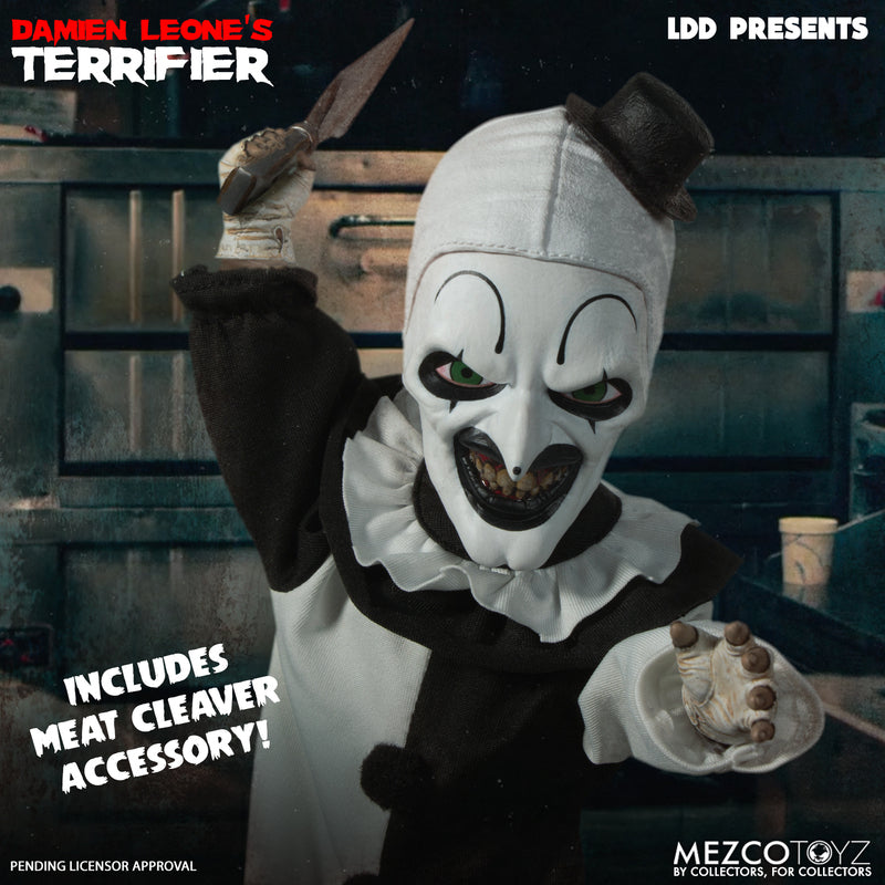 MEZCO Living Dead Doll – Terrifier Art the Clown