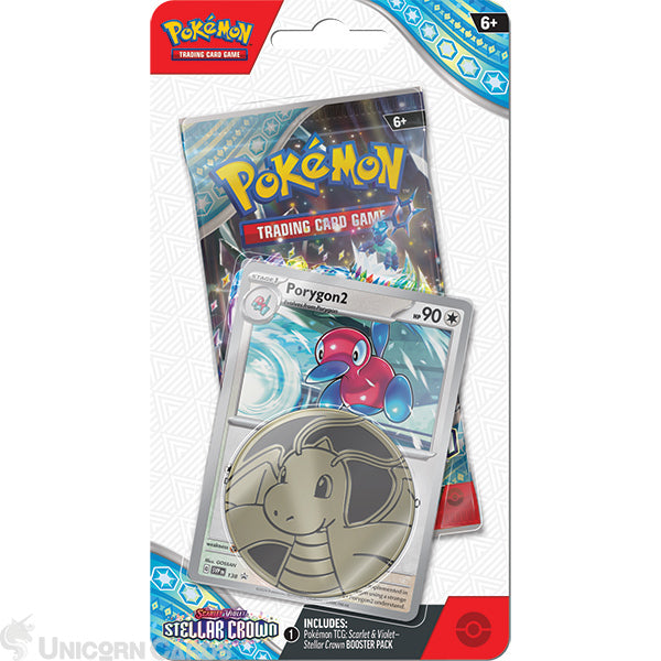Pokemon TCG: Scarlet & Violet - Stellar Crown Checklane Blister Pokemon TCG product image