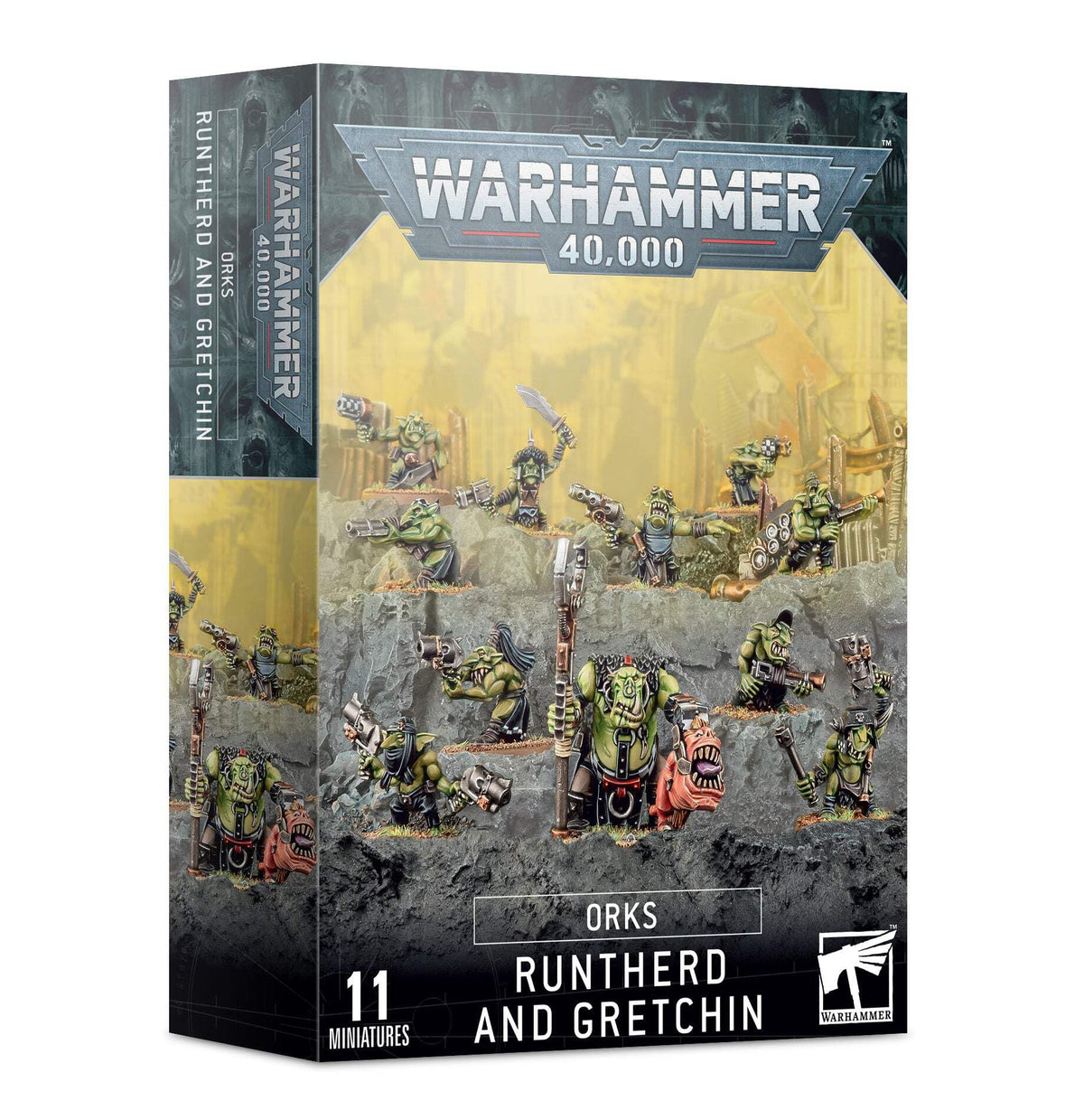 Warhammer 40k runtherd and gretchin