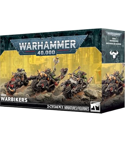 Warhammer 40k orks warbikers