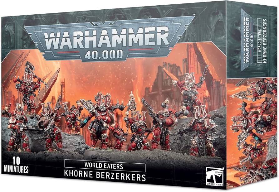 Warhammer 40k world eaters khorne bezerkers