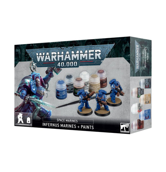 Warhammer 40k Space Marines Infernus Marines + Paints