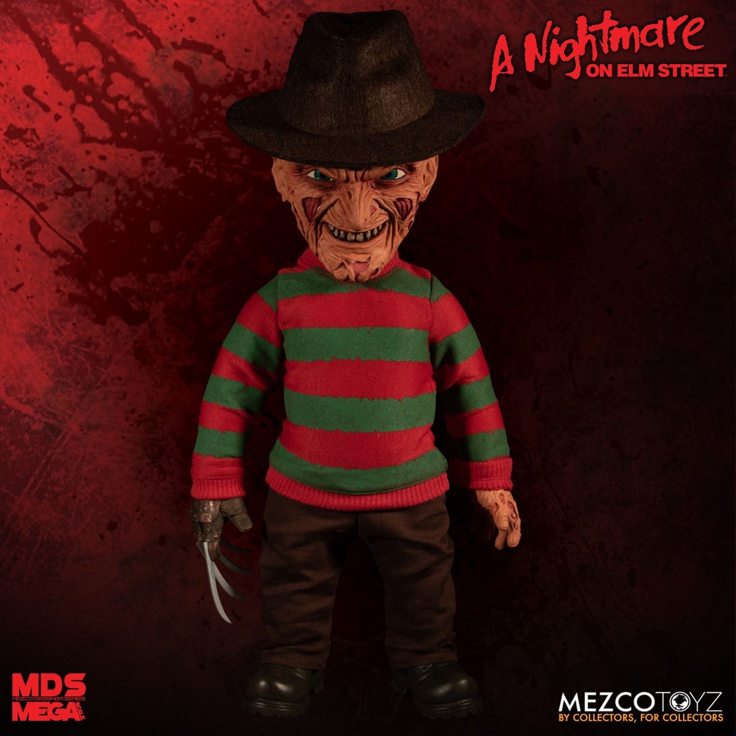 MEZCO 15" Mega Scale with Sound A Nightmare on Elm Street Freddy Krueger