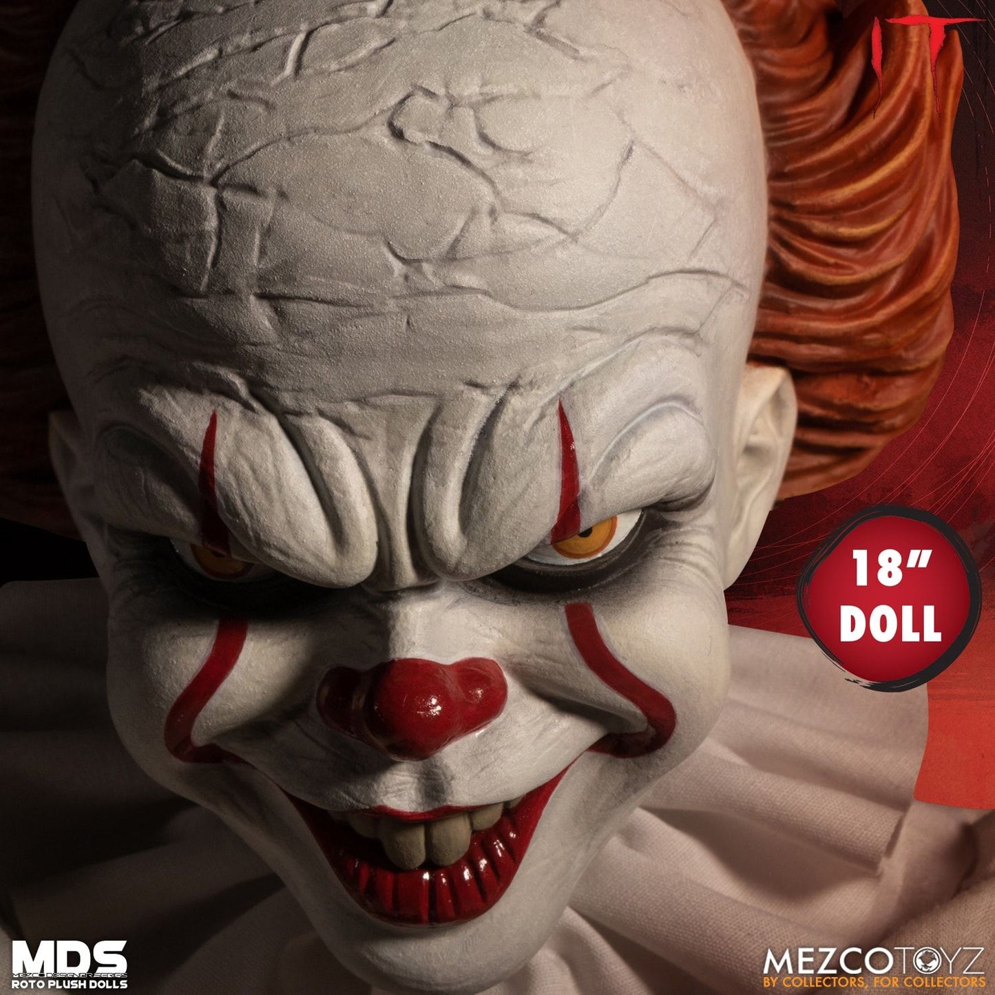 MEZCO 18" Roto Plush Figure IT 2017 Pennywise