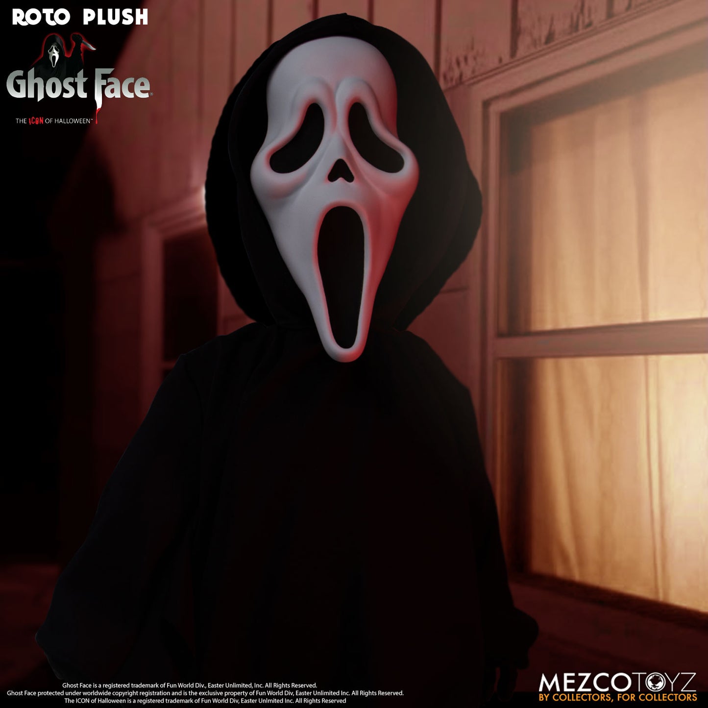 MEZCO 18" Mezco Roto Plush Scream Ghostface