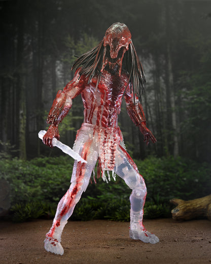 NECA 7" Scale Ultimate Action Figure Predator - Prey Bear Blood Predator