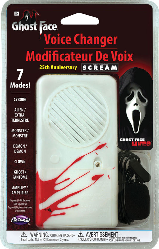 Ghost Face 25th Anniversary Deluxe Voice Changer