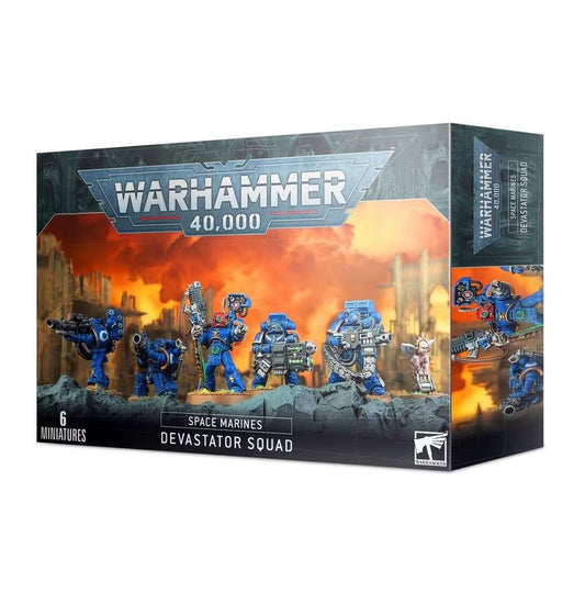 Warhammer 40k Space Marines Devastator Squad Warhammer Miniature product image