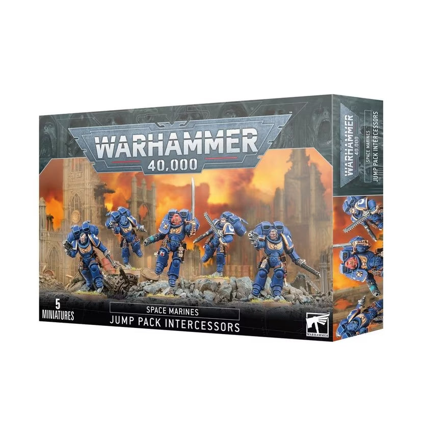 Warhammer 40k Space Marines Jump Pack Intercessors Warhammer Miniature product image