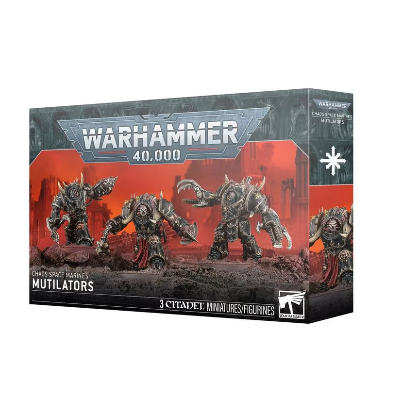 Chaos Space Marines: Mutilators - Warhammer 40k Warhammer Miniature product image