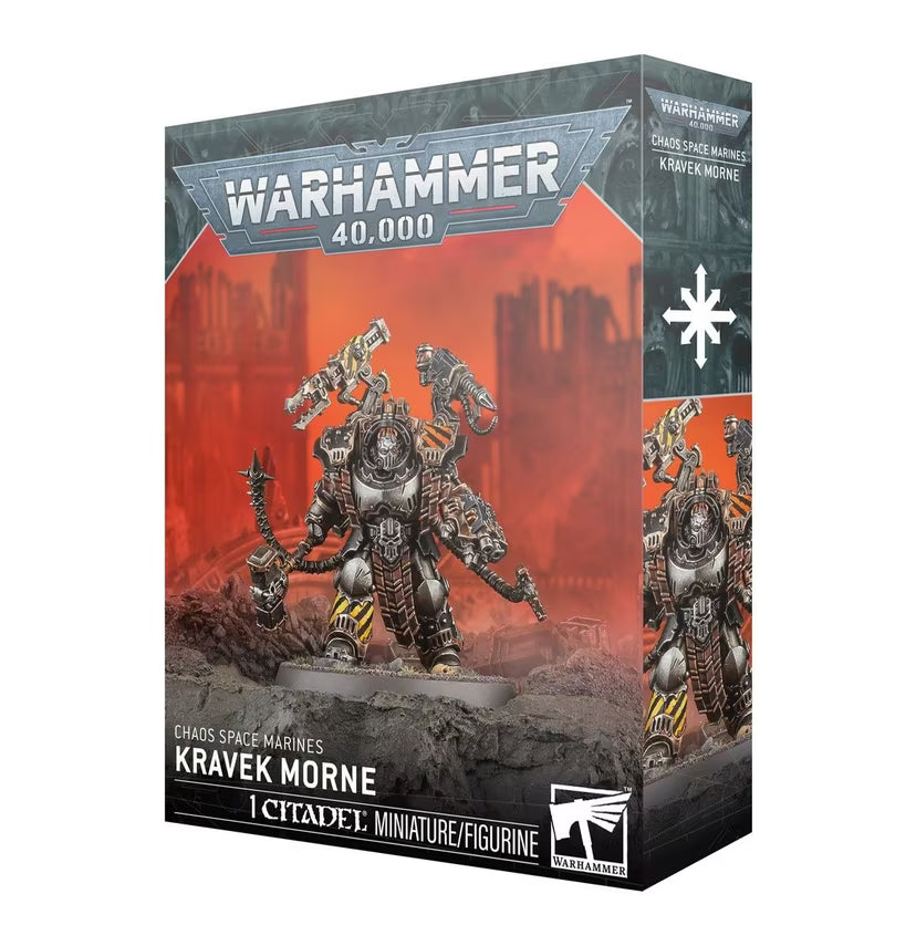 Chaos Space Marines: Kravek Morne - Warhammer 40k Warhammer Miniature product image
