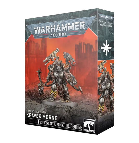 Chaos Space Marines: Kravek Morne - Warhammer 40k Warhammer Miniature product image