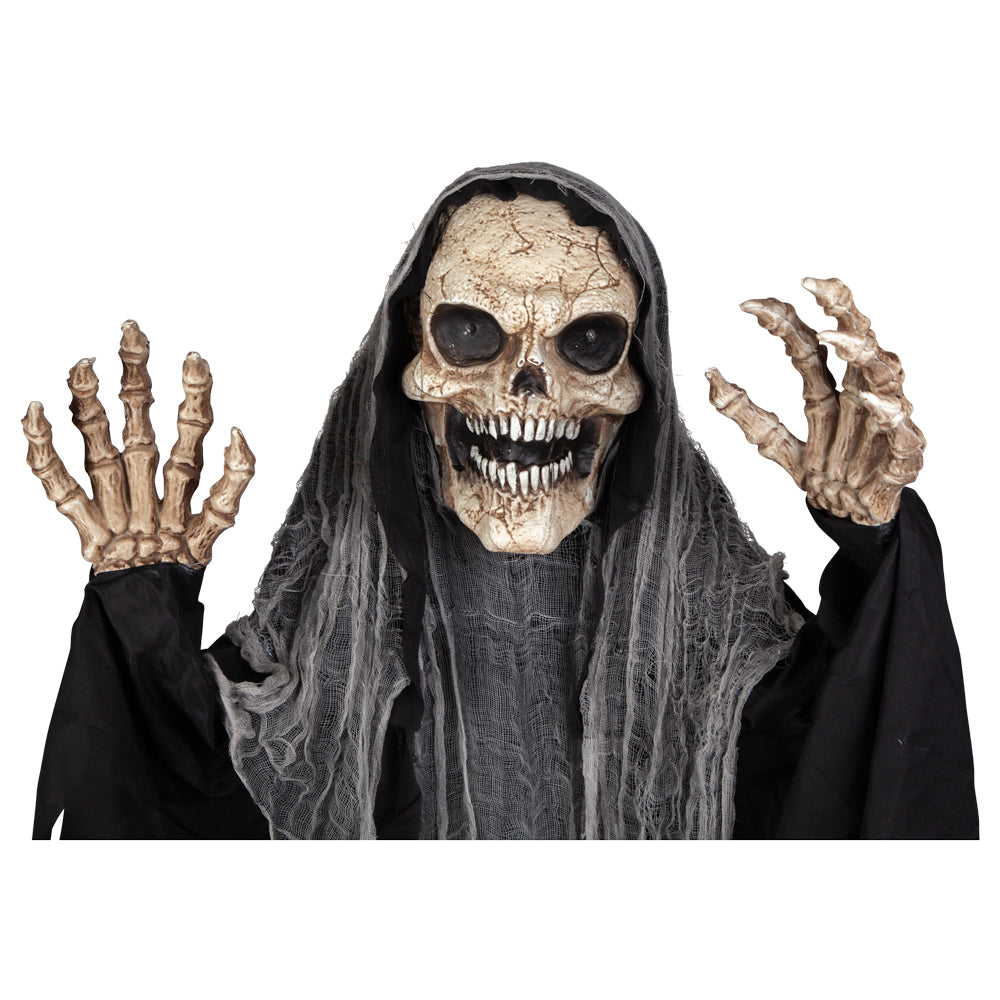 6ft Animated Graveyard Reaper - Animated Prop