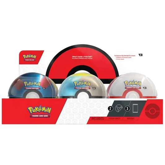 Pokémon: Poké Ball Tin: 2024 (1 Pcs)