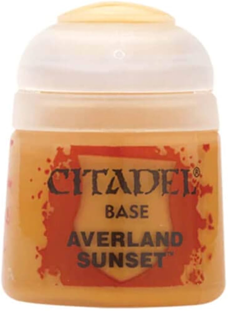 Citadel paint averland sunset