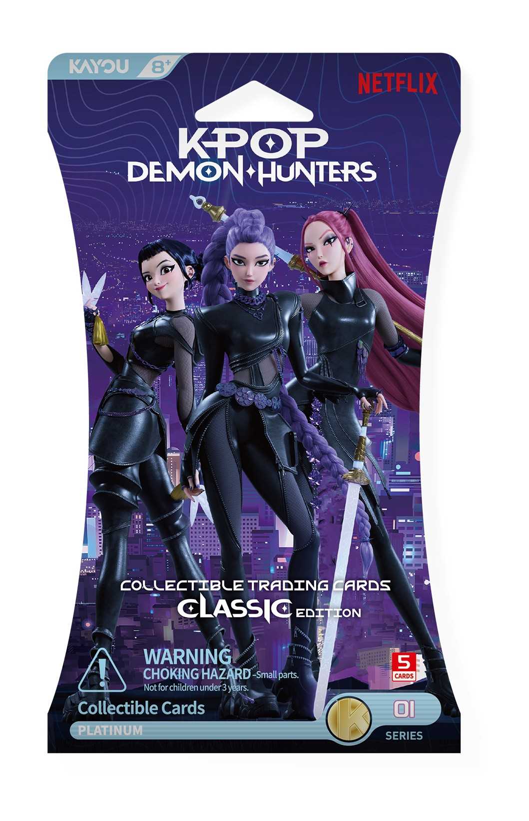 KPop Demon Hunters-Collectible Trading Cards-Classic Edition Sleeved -001