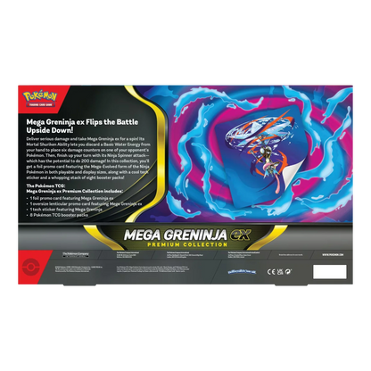 Pokemon TCG: Mega Greninja ex - Premium Collection Box