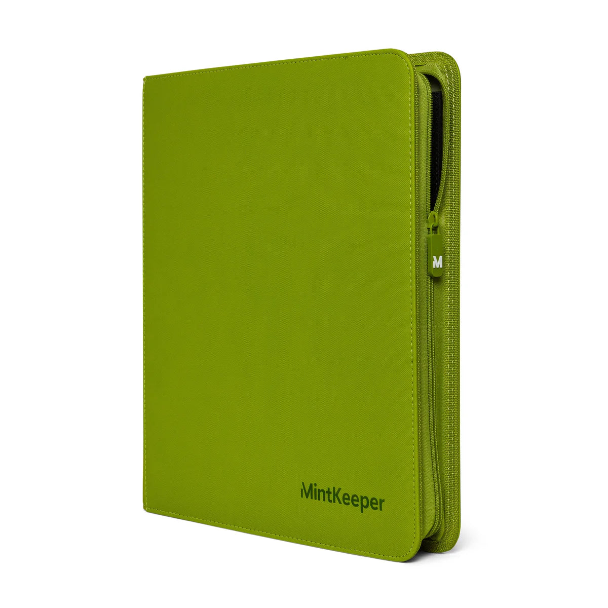 MintKeeper - Premium 12-Pocket Zip Card Binder - Aqua