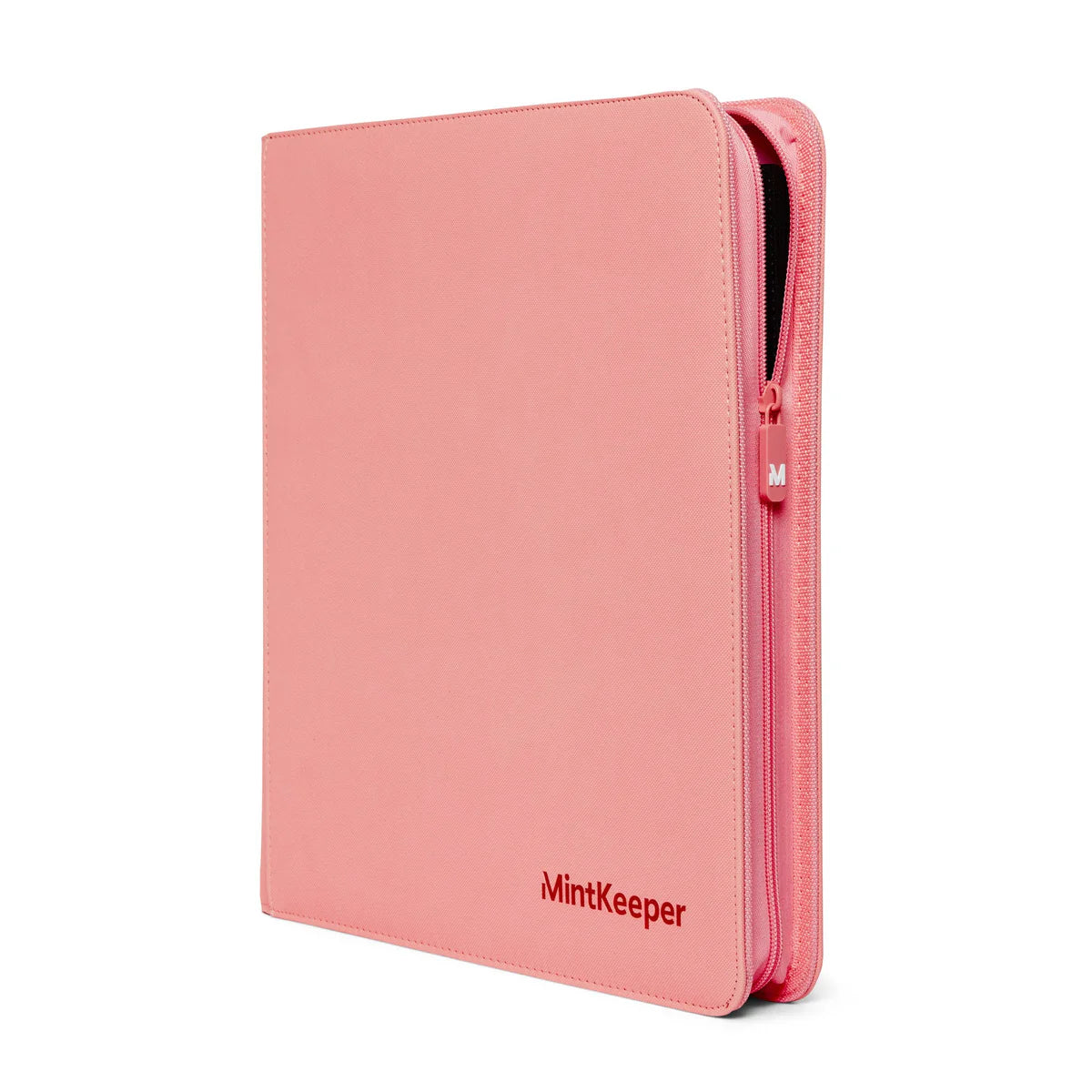 MintKeeper - Premium 12-Pocket Zip Card Binder - Aqua