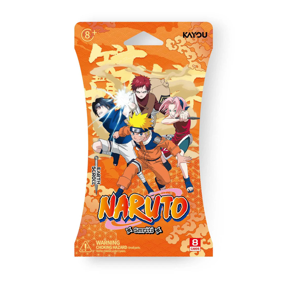 NARUTO-Smriti Collectible Cards-Earth Scroll Blister-001A
