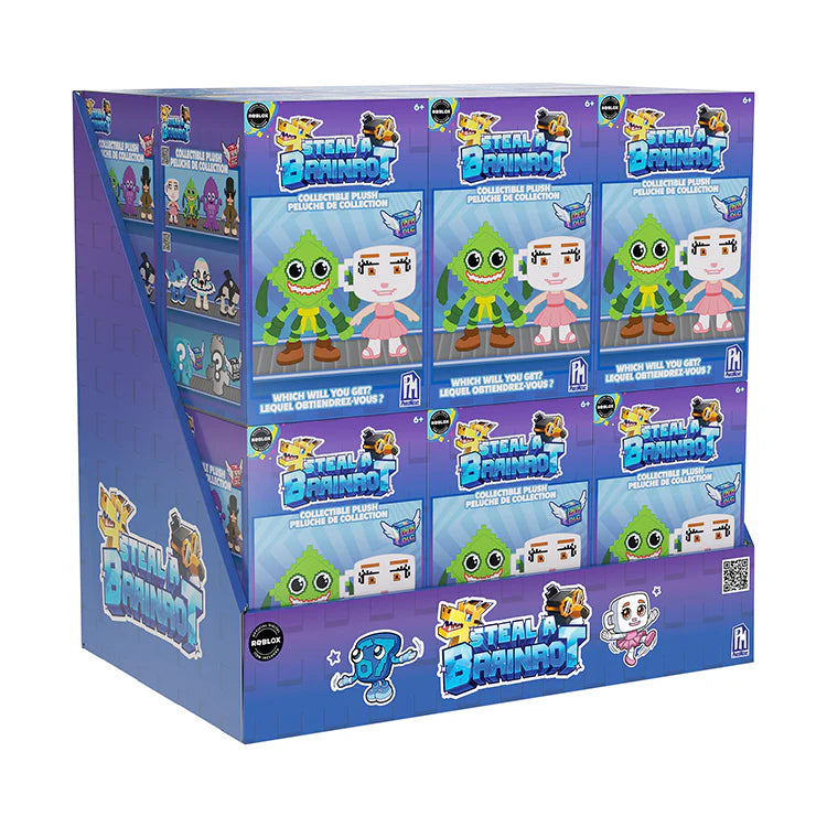 Steal A Brainrot 4" Collectible Plush Assortment Blind Box