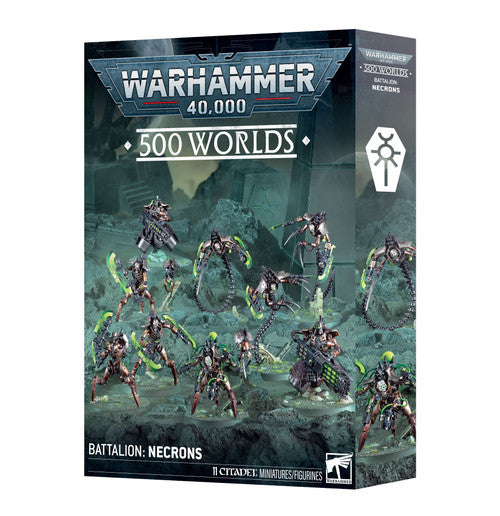Warhammer 40k Necrons 500 Worlds Battalion Warhammer Miniature product image