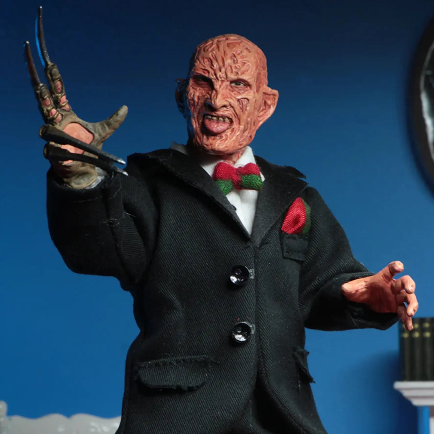 NECA A Nightmare on Elm Street Tuxedo Freddy Krueger 8" Scale Clothed Action Figure product image