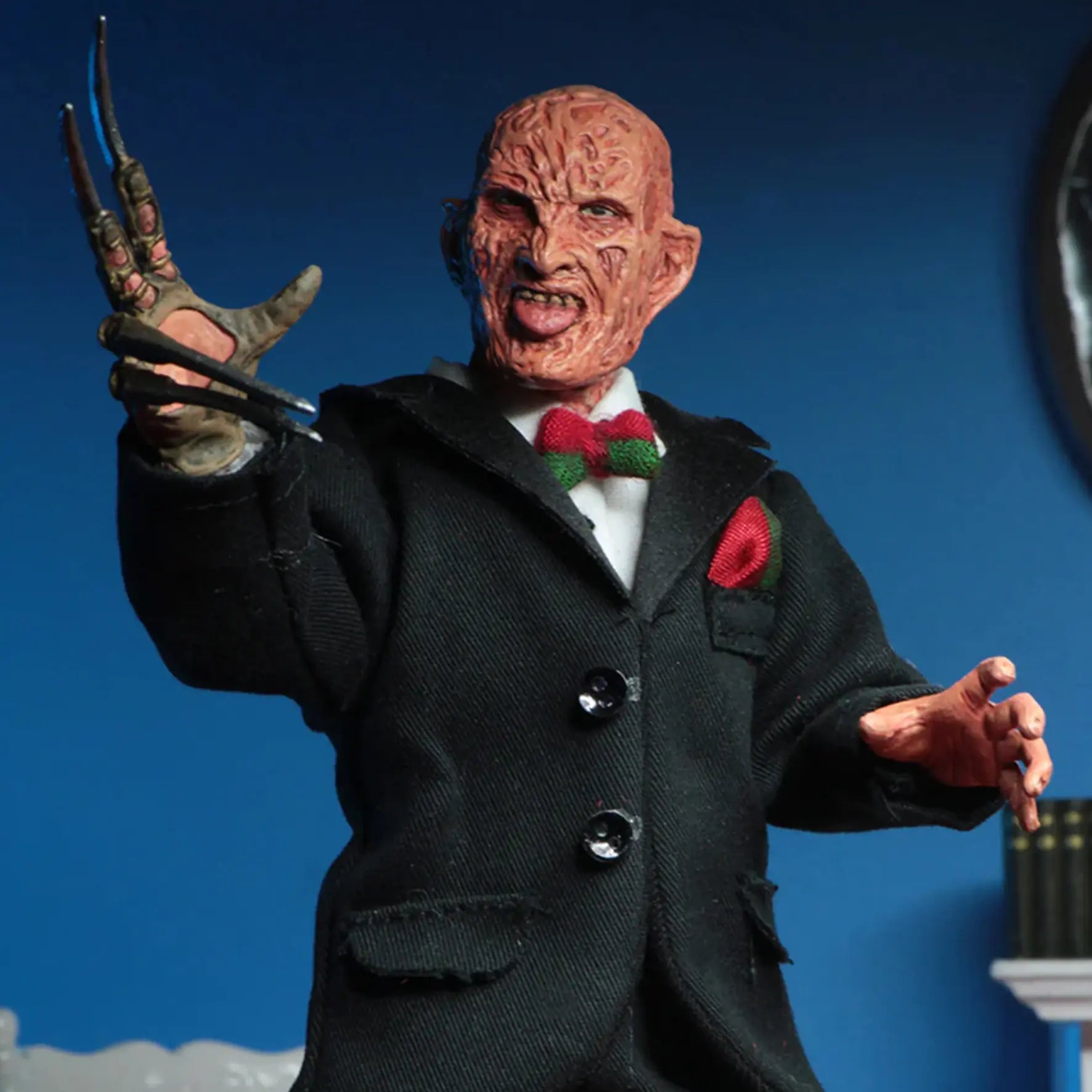 NECA A Nightmare on Elm Street Tuxedo Freddy Krueger 8" Scale Clothed Action Figure product image