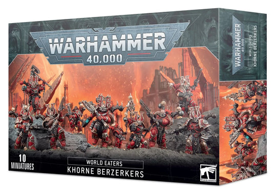 Warhammer 40k World Eaters Khorne Berzerkers