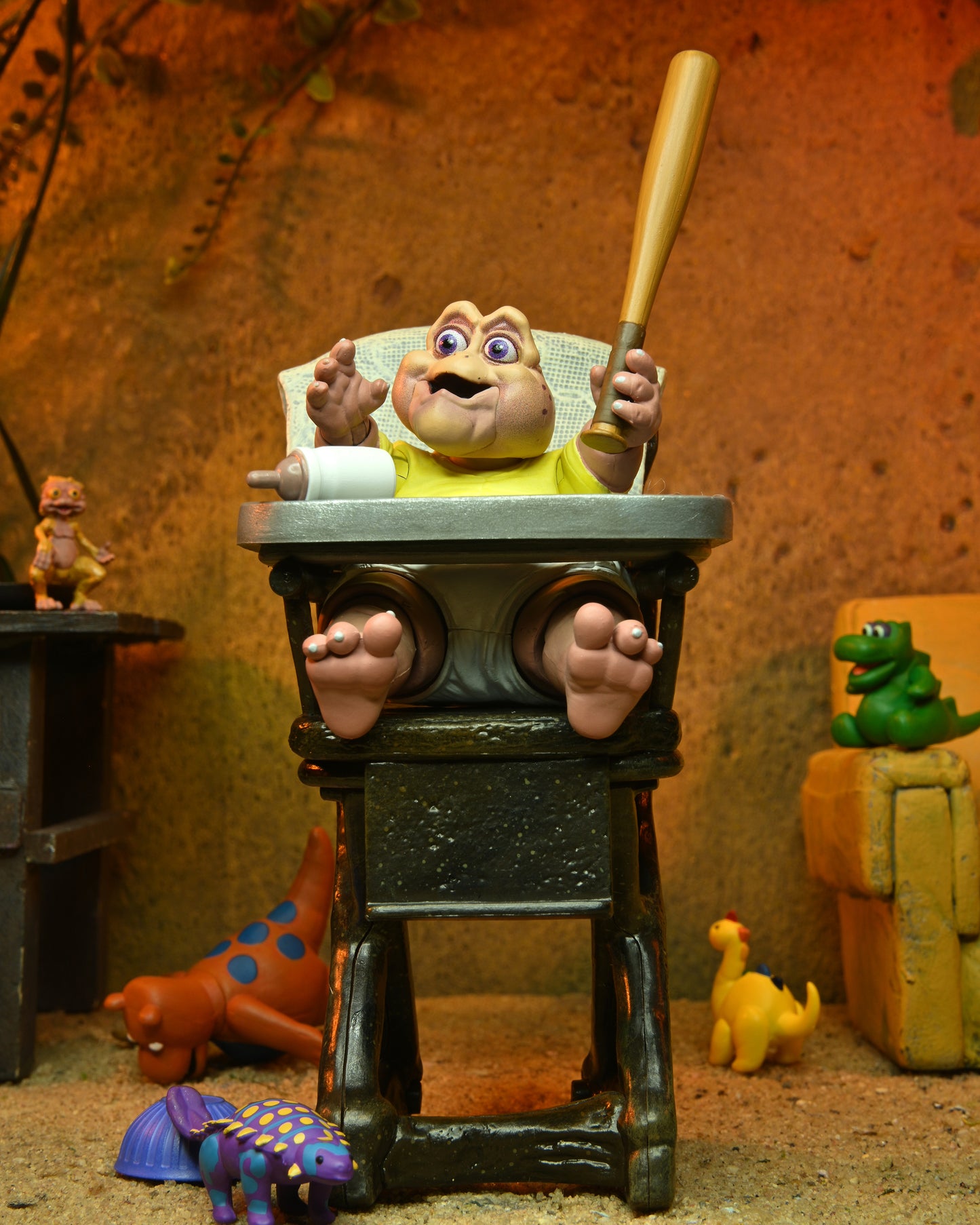 Neca 7" Scale Ultimate Action Figure Dinosaurs Baby Sinclair